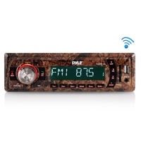 

Pyle PLMRDK18B Stereo Radio Headunit Receiver, Bluetooth Wireless Streaming, Camouflage