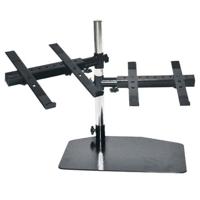 

Pyle PLPTS45 Universal Dual Device Holder Stand with Tabletop Mount Base