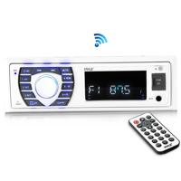 

Pyle PLRMR23BT 4-Channel 300W Marine Bluetooth Wireless Streaming Stereo Receiver, MP3/USB/SD Readers, AM/FM Radio, White