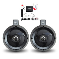 

Pyle PLUTVA102 2-Way 4" Marine Speakers with 2-Channel Amplifier, Pair