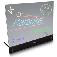 

Pyle PLWB2030 16x12" Erasable Desktop Illuminated LED Writing Board with Remote Control and 8 Fluorescent Markers