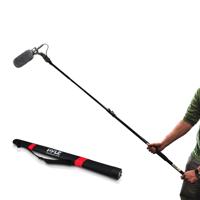 

Pyle PMKSB12 Microphone Shotgun Fishing Boom Pole, 11.5' Extending Length