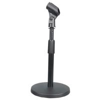 

Pyle PMKSDT40 Compact Tabletop Microphone Stand with Round Base