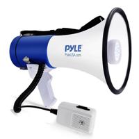 

Pyle PMP51LT 50W Megaphone PA Bullhorn Speaker with Built-in LED Lights, Siren Alarm Mode and Adjustable Volume Control