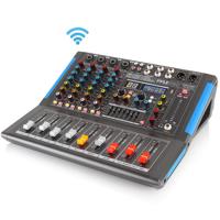 

Pyle PMXU46BT 4-Channel Bluetooth 2.0 Studio Mixer and DJ Controller Audio Mixing Console System