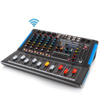 

Pyle PMXU67BT 6-Channel Bluetooth 2.0 Studio Mixer and DJ Controller Audio Mixing Console System