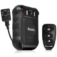 

Pyle PPBCM16 Vigilante Pro Compact HD Action Body Camera, 1920 x 1080 at 30 fps, 26.2' IR Range, IP54