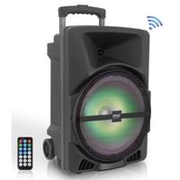 

Pyle PPHP1244B 12" 800W Indoor/Outdoor Speaker with Flashing LED Lights