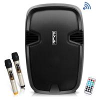 

Pyle PPHP1235WMU 2-Way 12" 1000W Bluetooth Enabled PA Speaker System, Includes 2x UHF Handheld Microphones