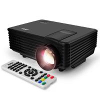 

Pyle PRJG88 Compact Digital Multimedia LED Projector with 1080p HD Support, 800 Lumen, 80" Display