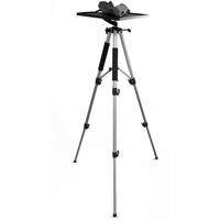 

Pyle PRJTPS37 Aluminum Tripod Stand with Swivel/Rotating Plate for Projector, Supports 33 Lbs, 20.5" to 59" Adjustable Height