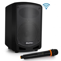 

Pyle PSBT65A 600W 2-Way Compact and Portable Bluetooth Karaoke PA Speaker System with Wireless Handheld Microphone