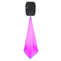 

Pyle PSCRIM2 2-Sided Scrim for DJ Speakers and Lights Stand, Single, White