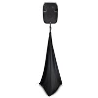 

Pyle PSCRIM3 3-Sided Scrim for DJ Speakers and Lights Stand, Single, Black