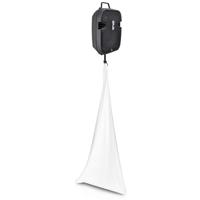 

Pyle PSCRIM3 3-Sided Scrim for DJ Speakers and Lights Stand, Single, White