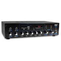 

Pyle PT506BT 2-Channel Stereo Powered Amplifier Receiver with Bluetooth, 30W RMS at 8 Ohms
