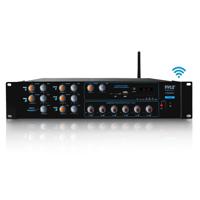 

Pyle PT6000CH 4200W 6-Channel Powered Bluetooth Amplifier Receiver, Multi-Zone Audio & Microphone Control System