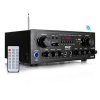 

Pyle PTA24BT 250W 2-Channel Compact Bluetooth Home Audio Amplifier with Stereo Receiver