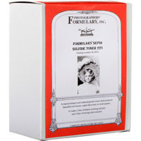 

Photographers' Formulary Sepia Sulfide 221 Toner for Black and White Prints, Makes 1Lt Bleach Working Solution and 0.5Lt Sulfide Stock Solution
