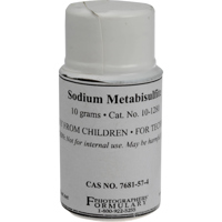 

Photographers' Formulary 10g Sodium Metabisulfite