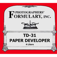 

Photographers' Formulary TD-31 Film Developer for Black and White Paper, Makes 4-8Lt Solution