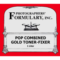 

Photographers' Formulary Printing-Out-Paper Combined Gold Toner-Fixer for Black & White Prints, Makes 1Lt Solution