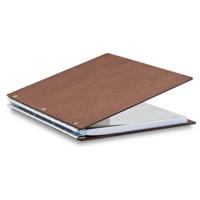 

Pina Zangaro Tera A4 Portrait Screwpost Binder with 20 Pro-Archive Sheet Protectors, Aluminum