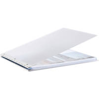 

Pina Zangaro Vista 11x14" Landscape Screwpost Binder with 20 Pro-Archive Sheet Protectors, Mist