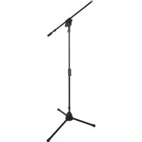 

Quik Lok A-512 Pro Series Heavy-Duty Tripod-Base Mic Stand with Fixed Boom