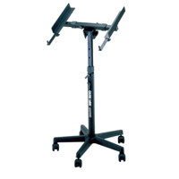 

Quik Lok Fully Adjustable Studio Locator Stand for Equipment from 14.4" to 21" (36.5 - 53.5 cm ) Wide with Casters