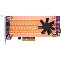 

Qnap QM2 Dual NVMe M.2 22110/2280 PCIe SSD Expansion Card (PCIe Gen3 x4)