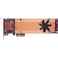 

Qnap QM2 Quad M.2 2280 SATA SSD Expansion Card (PCIe Gen2 x4)