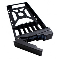 

Qnap TRAY-25-NK-BLK01 SSD Tray for 2.5" Drives without Key Lock, Plastic Construction, Toolless Build, Black