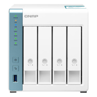 

Qnap TS-431K 4-Bay Personal Cloud NAS Enclosure, Alpine AL-214 Quad-Core 1.7GHz, 1GB RAM, 3.5" SATA Drive Bays