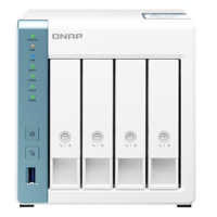 

Qnap TS-431P3 4-Bay Private Cloud NAS Enclosure, Annapurna Labs Alpine AL314 Quad-Core 1.7GHz, 2GB RAM