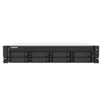 

Qnap TS-873AU 2U 8-Bay NAS Enclosure, AMD Ryzen V1500B Quad-Core 2.2GHz, 4GB RAM