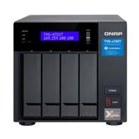 

Qnap TVS-472XT Ultra-High Speed 4-Bay Thunderbolt 3 NAS Enclosure, Intel Pentium 2-Core 3.1 GHz, 4GB DDR4 RAM