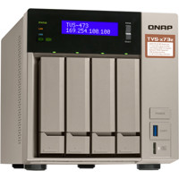 

Qnap TVS-473e 4-Bay NAS Enclosure/iSCSI IP-SAN, AMD RX-421BD Quad-Core 2.1GHz, 4GB RAM