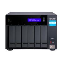 

Qnap TVS-672X 6-Bay Desktop NAS Enclosure/iSCSI IP-SAN, Intel Core i3-8100T 4-Core 3.1GHz, 8GB RAM