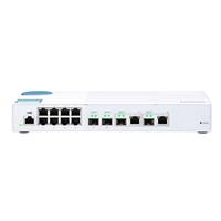 

Qnap QSW-M408-2C 12-Port Managed Switch with 8x 1GbE, 2x 10GbE SFP+/RJ45 Combo and 2x 10GbE SFP+ Ports