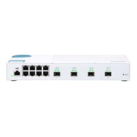 

Qnap QSW-M408S 12-Port Managed Switch with 8x 1GbE, 4x 10GbE SFP+/RJ45 Combo Ports
