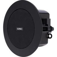

QSC AcousticDesign Series AD-C.SAT 2.75" Small Format Ceiling Satellite Loudspeaker, 25W RMS, 170 Degree Conical Coverage, Black, Pair