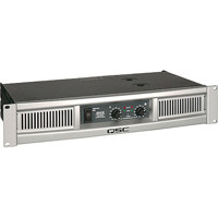 

QSC GX3 2-channel Professional Power Amplifier, 300W at 8 Ohms Stereo Mode, 20Hz-20kHz Frequency, 20kOhms Balanced Impedance