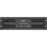 

QSC ISA300TI 2 Channel Professional Power Amplifier, 185/280/430W at 8/4/2Ohms Stereo, 600W at 8 Ohms Bridge Mode, 5Hz-50kHz at -3dB, 20kOhms Impedance