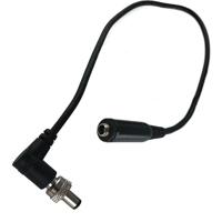 

Quasar Science Locking 2.1mm DC Barrel Right Angle Male to Female Extension Cable, 1'