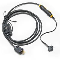 

Quasar Science Cluster Power Adapter, 1 Lamp, Grounded Female Tri-Pin G13-GR to SWITCH to Male Plug