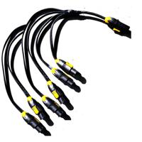 

Quasar Science True1 Cluster Power Adapter, 6 Lamps, Female to Male Edison with Switch
