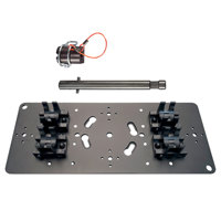 

Quasar Science Double T8 QuasarPlate Holds up to Two T8 Linear LED Lamps