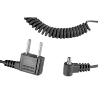 

Quantum 1.5' (0.5m) Coiled Cord for RS4/4i (505S/Si) PC Male to Household Male (twin prong)