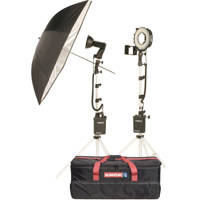 

Quantum 2-Head Hybrid Kit for Canon Camera, Includes OM3 TTL Flash and Video Light, Qflash Trio Flash and CoPilot Controller